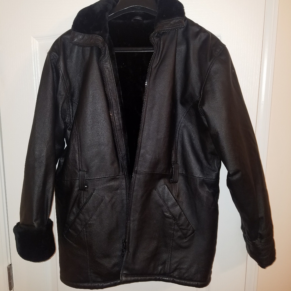 Wilda Leather Edison Leather Parka
